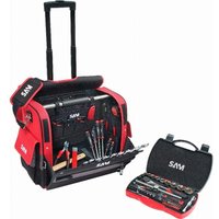 Textiler Trolley 33 Liter + 100 Wartungswerkzeuge SAM OUTILLAGE - CP-100-BAG7N von SAM OUTILLAGE