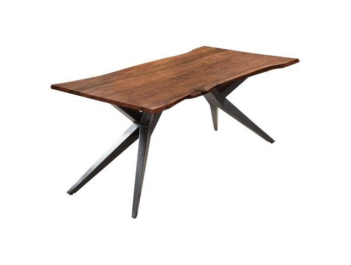 Esstisch Baumkante Akazie nussbaumfarben 280 x 100 cm Airloft-Metallgestell schwarz CONNI Esstisch Baumkante Akazie nussbaumfarben 280 x 100 cm Airloft-Metallgestell schwarz CONNI von Möbelliebling
