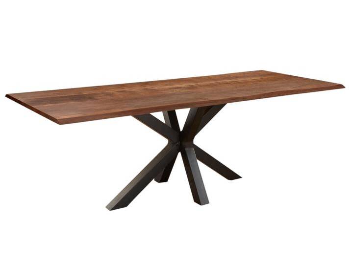 Esstisch Baumkante massiv Akazie nussbaum 280 x 100 schwarz SPYRO Esstisch Baumkante massiv Akazie nussbaum 280 x 100 schwarz SPYRO von Möbelliebling