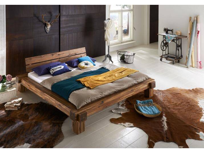 Massivholzbett Balkenbett 180 x 200 cm aus Akazie ELKE Massivholzbett Balkenbett 180 x 200 cm aus Akazie ELKE von Möbelliebling