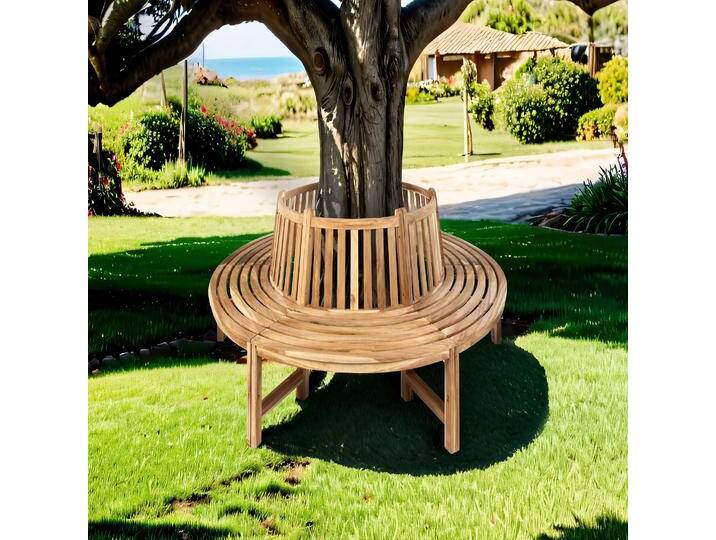 Rundbank 360° Gartenbank Teak massiv ø220 cm TIMO Rundbank 360° Gartenbank Teak massiv ø220 cm TIMO von Möbelliebling