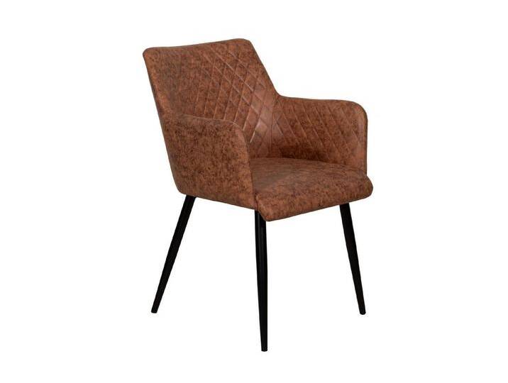 SAM® Armlehnstuhl, mit Kunstlederbezug in verschiedenen Farben, schwarze Metallbeine, Wildleder von SAM-Stil-Art-Möbel