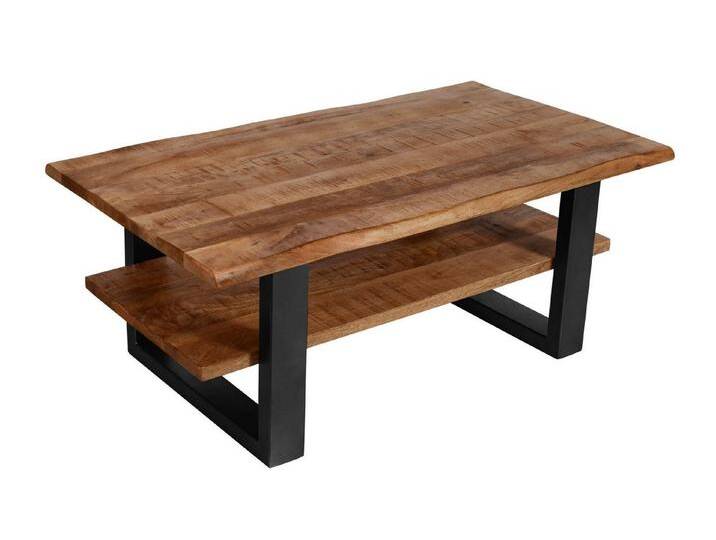 SAM® Couchtisch Patricia, Baumkante, Akazie, Eiche oder Mango, in 2 Größen erhältlich, gelb von SAM-Stil-Art-Möbel