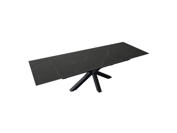 SAM ESSTISCH, Schwarz, Keramik, Quadratisch, 180x76x90 cm, Esszimmer, Tische, Esstische von SAM-Stil-Art-Möbel