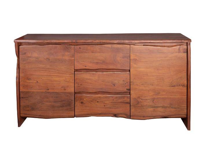Sideboard Baumkante 170 x 45 x 90 cm Akazienholz massiv nussbaumfarben DAHLIA Sideboard Baumkante 170 x 45 x 90 cm Akazienholz massiv nussbaumfarben DAHLIA von Möbelliebling