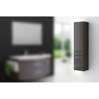 Badezimmer Hochschrank 150 cm Hochglanz anthrazit VENA Badezimmer Hochschrank 150 cm Hochglanz anthrazit VENA von SAM