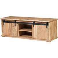 Lowboard Baumkante 145 x 45 x 50 cm Akazienholz massiv naturfarben lian v Lowboard Baumkante 145 x 45 x 50 cm Akazienholz massiv naturfarben lian v von SAM