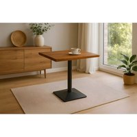 SAM - Bistrotisch Baumkante massiv 80 x 60 cm Akazie nussbaum schwarz Säulengestell ines SAM - Bistrotisch Baumkante massiv 80 x 60 cm Akazie nussbaum schwarz Säulengestell ines von SAM