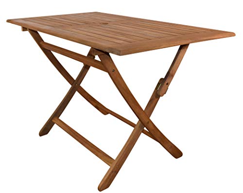 SAM Gartentisch Callao, Tisch 120x70 cm, Akazien-Holz, rechteckiger Balkontisch, massiv von SAM