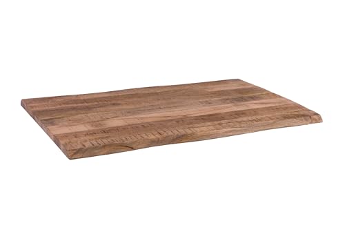 SAM Holzplatte 100x60 cm Curt, Tischplatte aus Mangoholz massiv + raue Oberfläche, Baumkanten-Platte für Heimwerker, geeignet für Arbeitsplatten, Tische & Fensterbretter SAM Holzplatte 100x60 cm Curt, Tischplatte aus Mangoholz massiv + raue Oberfläche, Baumkanten-Platte für Heimwerker, geeignet für Arbeitsplatten, Tische & Fensterbretter von SAM
