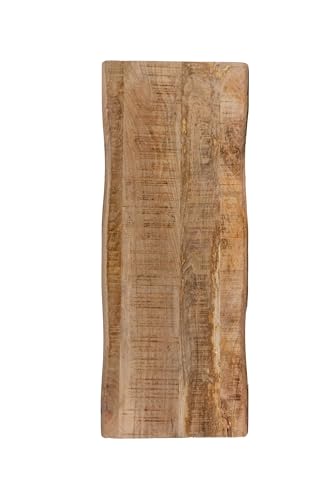 SAM Holzplatte 80x40 cm Tonia, Bretter aus Mangoholz massiv + raue Oberfläche, Baumkanten-Platte für Heimwerker, geeignet für Arbeitsplatten, Tische & Fensterbretter SAM Holzplatte 80x40 cm Tonia, Bretter aus Mangoholz massiv + raue Oberfläche, Baumkanten-Platte für Heimwerker, geeignet für Arbeitsplatten, Tische & Fensterbretter von SAM