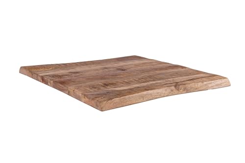 SAM Holzplatte 80x60 cm Curt, Tischplatte aus Mangoholz massiv + raue Oberfläche, Baumkanten-Platte für Heimwerker, geeignet für Arbeitsplatten, Tische & Fensterbretter SAM Holzplatte 80x60 cm Curt, Tischplatte aus Mangoholz massiv + raue Oberfläche, Baumkanten-Platte für Heimwerker, geeignet für Arbeitsplatten, Tische & Fensterbretter von SAM