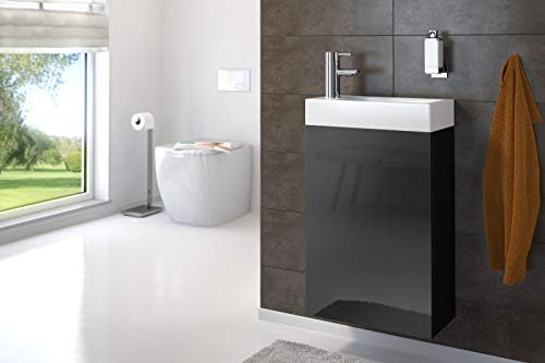 SAM Möbel Outlet Waschplatz VITA | Hochglanz schwarz | 58 x 40 x 22 cm | Badmöbel | Kombinierbar SAM Möbel Outlet Waschplatz VITA | Hochglanz schwarz | 58 x 40 x 22 cm | Badmöbel | Kombinierbar von SAM