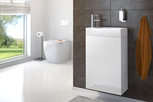 SAM Möbel Outlet Waschplatz VITA | Hochglanz weiß | 58 x 40 x 22 cm | Badmöbel | Kombinierbar SAM Möbel Outlet Waschplatz VITA | Hochglanz weiß | 58 x 40 x 22 cm | Badmöbel | Kombinierbar von SAM