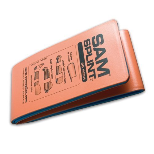 SAM Splint Flat Packed (Orange) - 91.4 x 10.8cm by Mediacal Warehouse von SAM