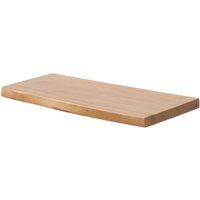 Steckboard mit Baumkante Wandregal Akazie massiv eichefarben lackiert 80 x 20 Amanda Steckboard mit Baumkante Wandregal Akazie massiv eichefarben lackiert 80 x 20 Amanda von SAM