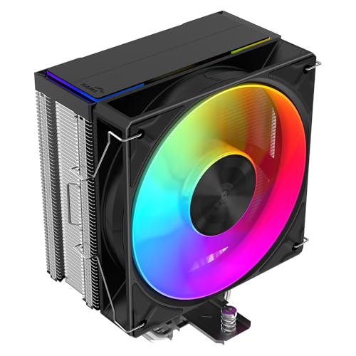 SAMA A40L ARGB-CPU-Luftkühler –Single Tower mit 4 Direct-Touch-Heatpipes und zwei Lichtleisten | leiser 120-mm-ARGB-PWM-Lüfter, 240 W TDP | Intel LGA 115X/1700/1851 und AM4/AM5 kompatibel – Silber SAMA A40L ARGB-CPU-Luftkühler –Single Tower mit 4 Direct-Touch-Heatpipes und zwei Lichtleisten | leiser 120-mm-ARGB-PWM-Lüfter, 240 W TDP | Intel LGA 115X/1700/1851 und AM4/AM5 kompatibel – Silber von SAMA