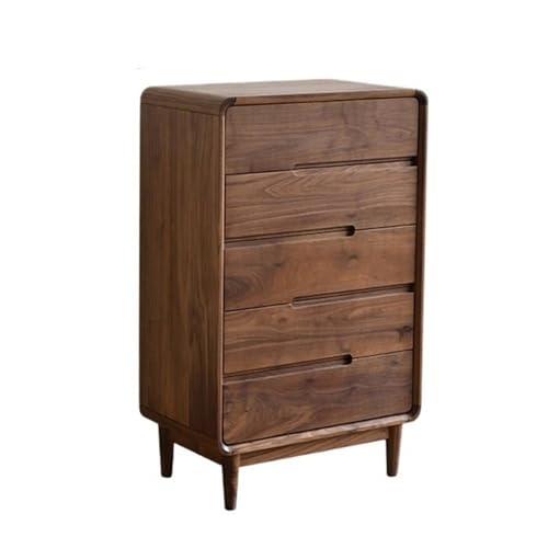 SAMCIOI Nachttisch/Sofatisch 85x40x105cm Nussbaum Schlafzimmer Aufbewahrungsschrank, Massivholz Schlafzimmer Aufbewahrungstisch, Möbel Neben Dem Wohnzimmer Sofa Couchtisch von SAMCIOI