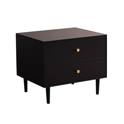 SAMCIOI Nachttisch/Sofatisch Modernes Zuhause Schwarzer Nachttisch Nordic Schlafzimmer Einfacher Massivholz-Aufbewahrungsschrank Couchtisch SAMCIOI Nachttisch/Sofatisch Modernes Zuhause Schwarzer Nachttisch Nordic Schlafzimmer Einfacher Massivholz-Aufbewahrungsschrank Couchtisch von SAMCIOI