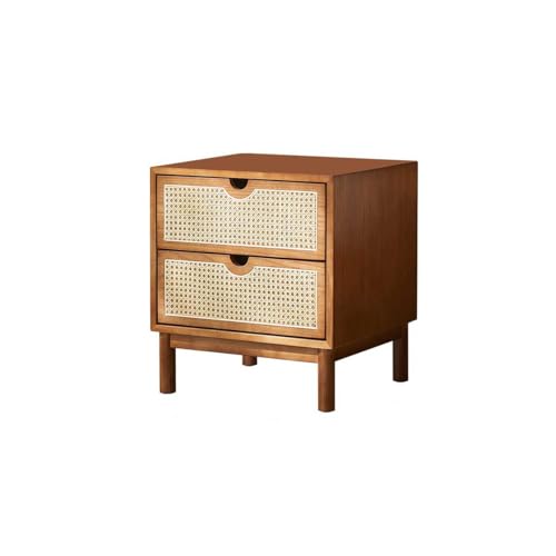 SAMCIOI Nachttisch/Sofatisch Nachttisch aus Holz, modernes Sofa, Seitenschrank, Aufbewahrung, Schlafzimmer, Rattan Couchtisch SAMCIOI Nachttisch/Sofatisch Nachttisch aus Holz, modernes Sofa, Seitenschrank, Aufbewahrung, Schlafzimmer, Rattan Couchtisch von SAMCIOI