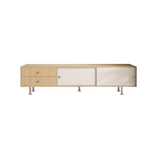 SAMCIOI TV-Konsole, Entertainment-Center 200cm Holz Haushaltsaufbewahrungsschrank, Landhaus-Wohnzimmer Bodenkonsole, Unterhaltungszentrum für Hotels & Ferienwohnungen TV-Ständer fürs Wohnzimmer SAMCIOI TV-Konsole, Entertainment-Center 200cm Holz Haushaltsaufbewahrungsschrank, Landhaus-Wohnzimmer Bodenkonsole, Unterhaltungszentrum für Hotels & Ferienwohnungen TV-Ständer fürs Wohnzimmer von SAMCIOI