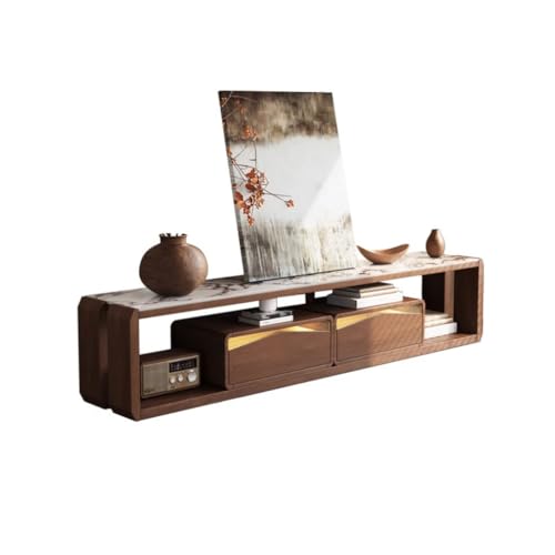 SAMCIOI TV-Konsole, Entertainment-Center Home Massivholz TV-Schrank Kleines Wohnzimmer TV-Schrank TV-Ständer fürs Wohnzimmer von SAMCIOI
