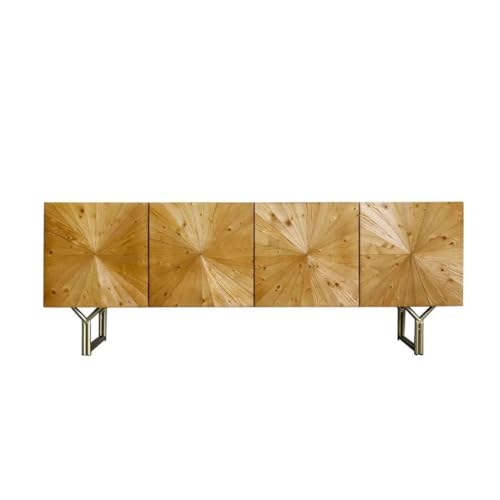 SAMCIOI TV-Konsole, Entertainment-Center Home TV-Schrank Im Alten Stil Aus Holz, Wohnzimmer, Industrieller Stil, Aufbewahrungs-TV-Schrank TV-Ständer fürs Wohnzimmer SAMCIOI TV-Konsole, Entertainment-Center Home TV-Schrank Im Alten Stil Aus Holz, Wohnzimmer, Industrieller Stil, Aufbewahrungs-TV-Schrank TV-Ständer fürs Wohnzimmer von SAMCIOI