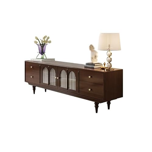 SAMCIOI TV-Konsole, Entertainment-Center Retro TV-Schrank Lagerschrank Home Wohnzimmer Massivholz Wandschrank TV-Ständer fürs Wohnzimmer SAMCIOI TV-Konsole, Entertainment-Center Retro TV-Schrank Lagerschrank Home Wohnzimmer Massivholz Wandschrank TV-Ständer fürs Wohnzimmer von SAMCIOI