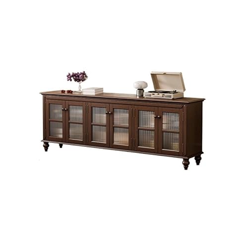 SAMCIOI TV-Konsole, Entertainment-Center TV-Schrank Massivholz Retro Aufbewahrung Wohnzimmermöbel Wandschrank TV-Ständer fürs Wohnzimmer SAMCIOI TV-Konsole, Entertainment-Center TV-Schrank Massivholz Retro Aufbewahrung Wohnzimmermöbel Wandschrank TV-Ständer fürs Wohnzimmer von SAMCIOI