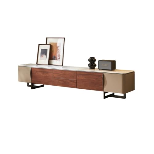 SAMCIOI TV-Konsole, Entertainment-Center TV-Schrank aus Sattelleder, moderner Aufbewahrungsschrank for das Wohnzimmer, aus Holz, Bodenschrank gegen Wandschrank TV-Ständer fürs Wohnzimmer SAMCIOI TV-Konsole, Entertainment-Center TV-Schrank aus Sattelleder, moderner Aufbewahrungsschrank for das Wohnzimmer, aus Holz, Bodenschrank gegen Wandschrank TV-Ständer fürs Wohnzimmer von SAMCIOI
