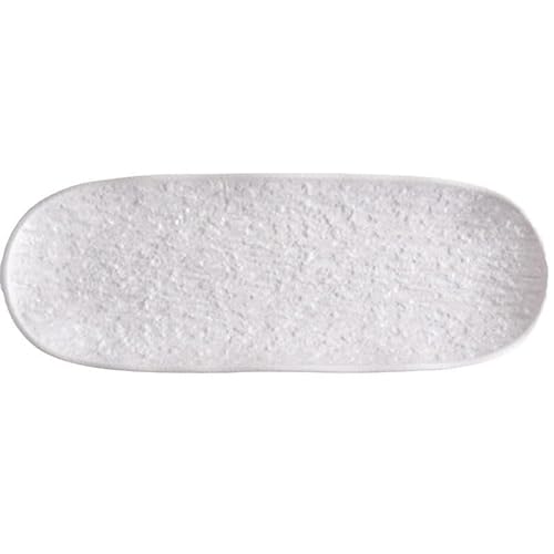 Stapelbare Moderne Essteller Frosted Stone Grain Rechteckige Platte Kreative Sushi Frühstück Haushalt und Gewerbe Keramik von SAMCIOI