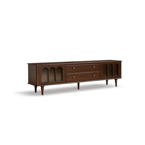 TV-Konsole, Entertainment-Center 200cm Rustikales Entertainment-Center mit Stauraum, Bauernhof Retro Holz Wohnzimmer Zentralsmöbel Geeignet für Hotels, Pensionen, usw TV-Ständer fürs Wohnzimmer TV-Konsole, Entertainment-Center 200cm Rustikales Entertainment-Center mit Stauraum, Bauernhof Retro Holz Wohnzimmer Zentralsmöbel Geeignet für Hotels, Pensionen, usw TV-Ständer fürs Wohnzimmer von SAMCIOI
