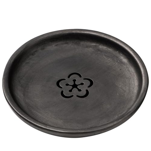 Teetablett Chinesische Runde Haushalt Wasser Lagerung Trockenen Tee Tablett Kleine Tisch Tablett für draußen von SAMCIOI