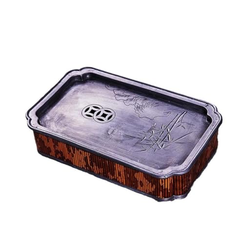 Teetablett Kreative Topf Chinesischen Stil Rechteckige Wasser Lagerung Trockenen Tee Tablett Hause Tisch Kleine Tablett für draußen von SAMCIOI