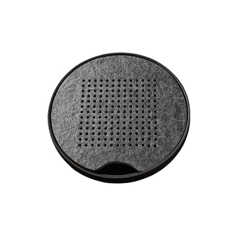 Teetablett Runder Wasserspeichertee, Teeservice aus Keramik for Büro und Zuhause, kleiner Teetisch, Teetablett, Kaffeetisch, Wasserspeicherteetablett Tablett für draußen Teetablett Runder Wasserspeichertee, Teeservice aus Keramik for Büro und Zuhause, kleiner Teetisch, Teetablett, Kaffeetisch, Wasserspeicherteetablett Tablett für draußen von SAMCIOI