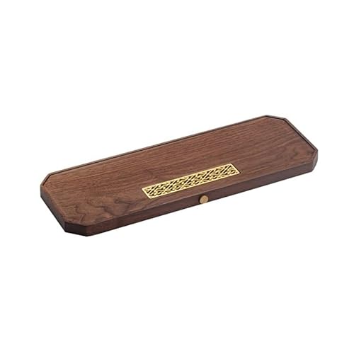 Teetablett Teetablett, Walnuss-Trocken-Teetablett, Home Kung Fu Tee-Set, Büro Massivholz Drainage Teetablett Teetisch Tee-Set Tablett für draußen von SAMCIOI