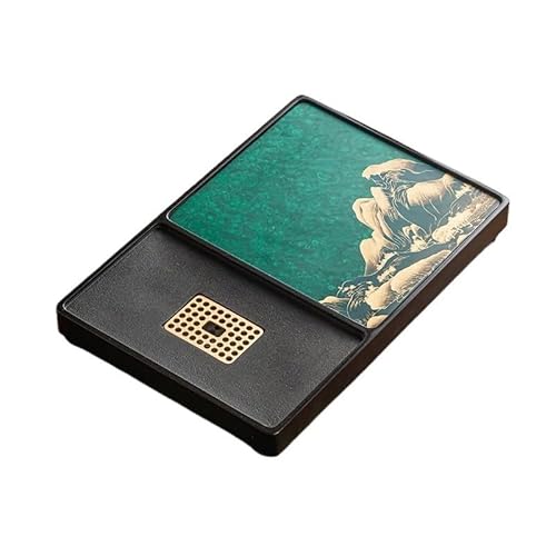 Teetablett Teetablett im chinesischen Stil for Zuhause, Wohnzimmer, Rezeption, Teetisch, Teetablett, Drainage, Büro, Schreibtisch, Teetisch, Teetablett Tablett für draußen Teetablett Teetablett im chinesischen Stil for Zuhause, Wohnzimmer, Rezeption, Teetisch, Teetablett, Drainage, Büro, Schreibtisch, Teetisch, Teetablett Tablett für draußen von SAMCIOI