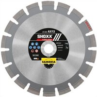 Samedia - shoxx AX13 400 mm x 25,4 Diamant-Trennscheibe von SAMEDIA