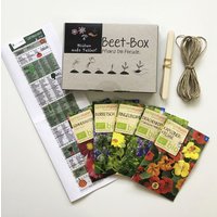 SAMEN MAIER Beet-Box "Blüten aufs Teller!", Samen, Blüte: mehrfarbig - bunt von SAMEN MAIER