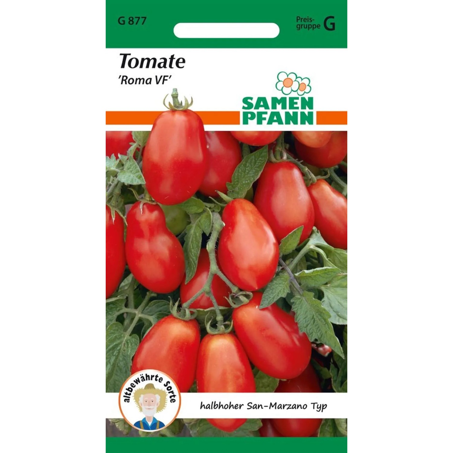 SAMEN PFANN Buschtomate Roma von SAMEN PFANN