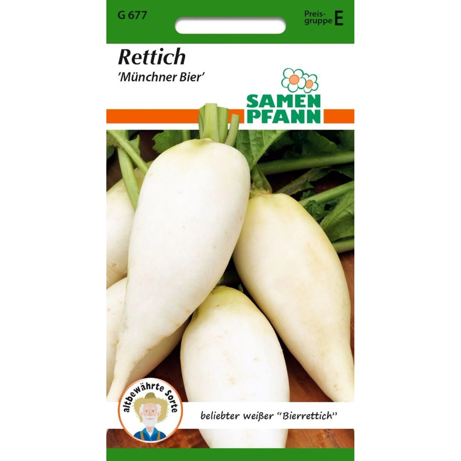 SAMEN PFANN Rettich Münchner Bier von SAMEN PFANN