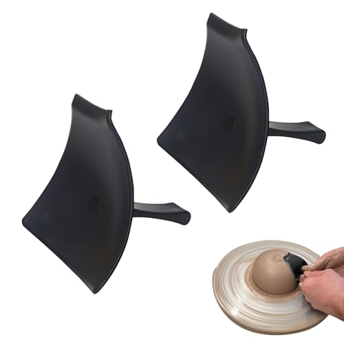 2 Stück Töpferei-Zentrierhilfe, Ton-Zentrierhilfe zum Radwerfen, unverzichtbare Töpferei-Trimmwerkzeuge, perfekt für Anfänger und Profis 2 Stück Töpferei-Zentrierhilfe, Ton-Zentrierhilfe zum Radwerfen, unverzichtbare Töpferei-Trimmwerkzeuge, perfekt für Anfänger und Profis von SAMIQU
