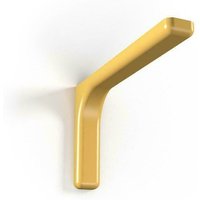 Paket 2 verchromte Zinkstahl -Stützklammern mit plastischer Abdeckung zum Befestigen der Wandregale - BurlyWood24 cm - BurlyWood von SAMIT