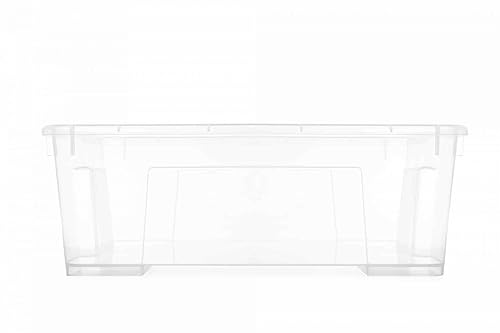 IKEA Aufbewahrungsbox "SAMLA" transparente Kunststoff-Box - Volumen: 11 Liter - Breite: 39 cm Tiefe: 28 cm Höhe: 14 cm von SAMLA