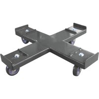 SAMOA Wagenkreuz für 60-/200-Liter-Fässer, 4 Rollen von SAMOA