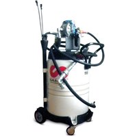 SAMOA Altölabsaugwagen EZP 100, inkl. 100 l Sammelbehälter, Doppelmembranpumpe, Absaugsonden-Set SAMOA Altölabsaugwagen EZP 100, inkl. 100 l Sammelbehälter, Doppelmembranpumpe, Absaugsonden-Set von SAMOA