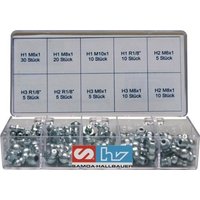 Schmiernippelsortiment 110-teilig - 80298 - Samoa-hallbauer Schmiernippelsortiment 110-teilig - 80298 - Samoa-hallbauer von SAMOA-HALLBAUER