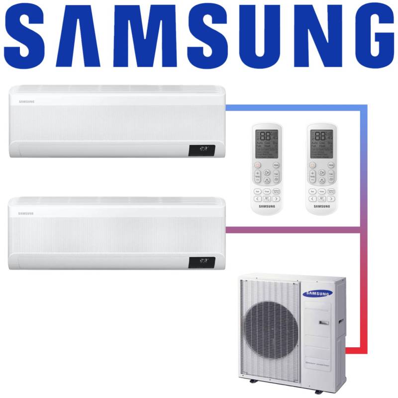 Samsung Multisplit 2x Wind-Free Exklusiv AR 12 Wandgerät 3,5 kW... Samsung Multisplit 2x Wind-Free Exklusiv AR 12 Wandgerät 3,5 kW... von SAMSUNG