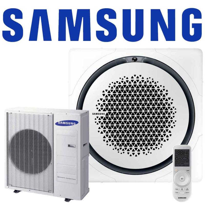 Samsung Singlesplit Set AC 100 WindFree 360° quadratisch Kassette... von SAMSUNG