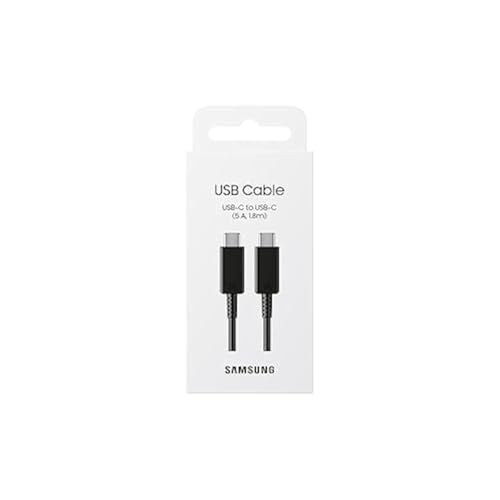 Samsung USB-Kabel 3A (USB-C auf USB-C), Schwarz von SAMSUNG